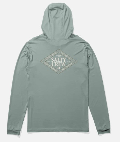 Salty Crew Mens Shirt Iconic Hood Sunshirt