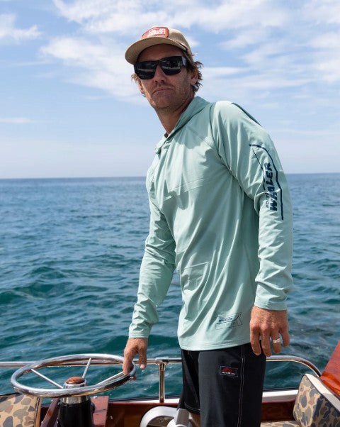 Salty Crew Mens Shirt Whaler Apex Sunshirt