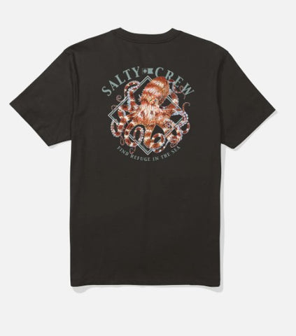 Salty Crew Mens Shirt Octopod Crew