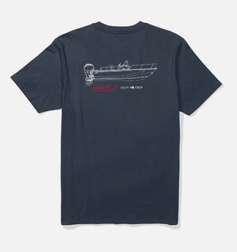 Salty Crew Mens Shirt Whaler Schematic