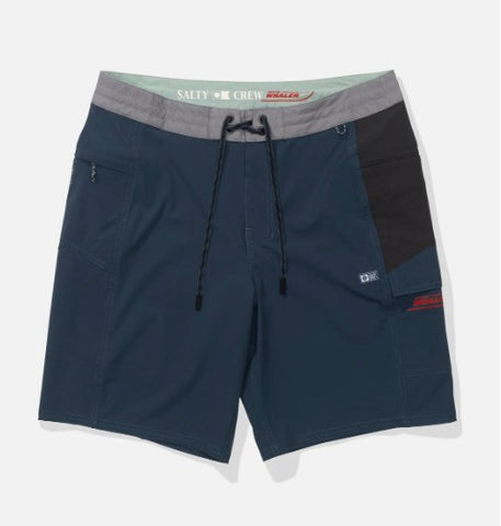 Salty Crew Mens Boardshorts Whaler Flagship 20" Boatshort