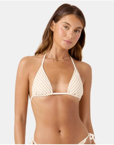 Roxy Womens Bikini Top Puka Dots Mini Tiki Tri