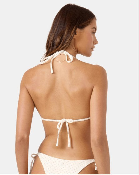 Roxy Womens Bikini Top Puka Dots Mini Tiki Tri