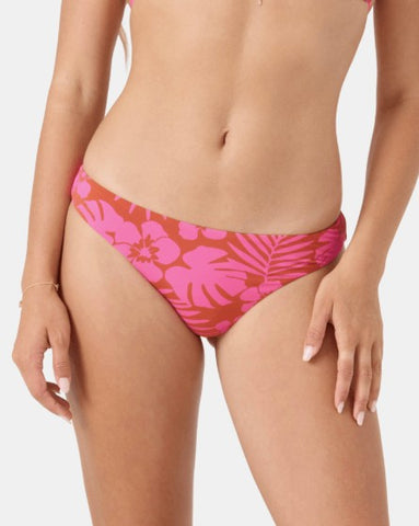 Roxy Womens Bikini Bottoms Sun Chasers Hipster Shirred Cheeky
