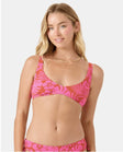 Roxy Womens Bikini Top Sun Chasers Scoop Bralette