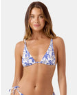 Roxy Womens Bikini Top Breezy Does It Built Up Tri