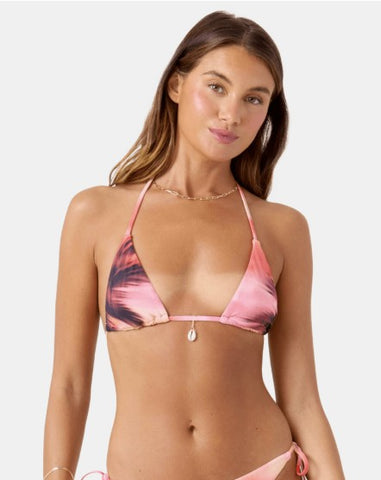 Roxy Womens Bikini Top Palm Before The Storm Mini Tiki Tri