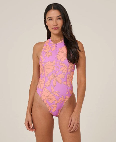 Salty Crew Womens Swimsuit Rose Parade Surf Suit