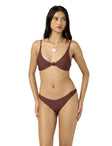 Oneill Womens Bikini Top Saltwater Solids Pismo Bralette