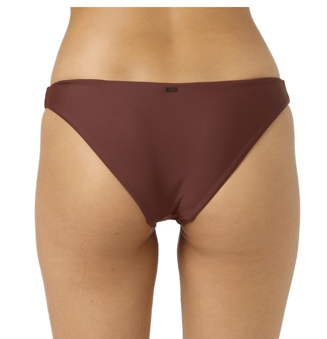 Oneill Womens Bikini Bottoms Saltwater Solids Rockley Medium