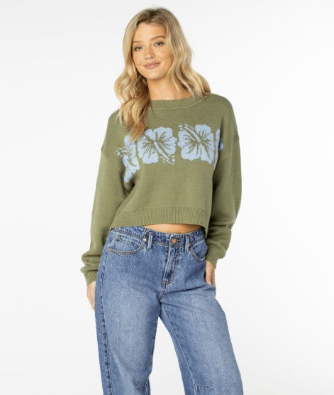 ロディー Roxy Womens Sweatshirt Hibiscus Harmony – Hansen Surfboards
