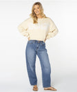 Roxy Womens Sweatshirt Hibiscus Harmony