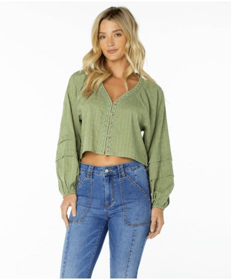 Roxy Womens Shirt Monterey Top
