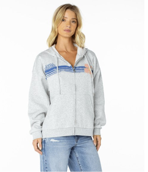 Roxy Womens Sweatshirt Sundown Zip Hoodie – Hansen Surfboards