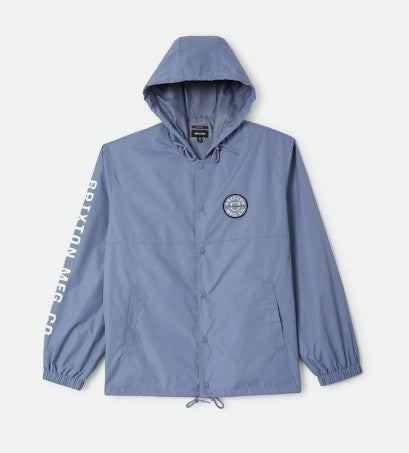 Brixton Mens Jacket Hooded Claxton LW