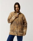 Rip Curl Womens Jacket Retro Swell Jacquard Shacket