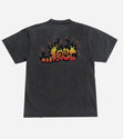 Lost Mens Shirt Flame Lam Boxy