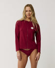 Rip Curl Womens Rashguard Classic Surf Long Sleeve Cooling Rash Vest
