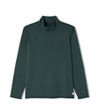 Vuori Mens Shirt Ponto Half Zip Mock Neck