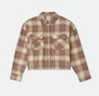 Brixton Womens Shirt Bowery Crop Overshirt