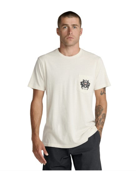 RVCA Mens Shirt Hawaii Crest