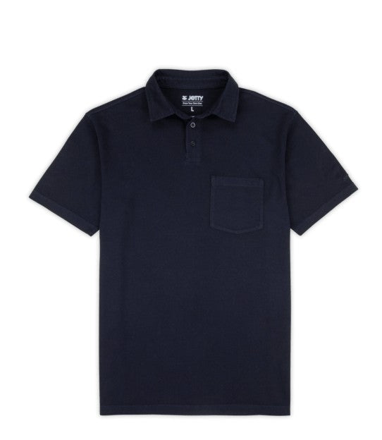 Jetty Mens Knit Knoll Polo