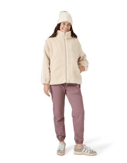 Roxy Womens Snow Layers Amara Sherpa Jacket