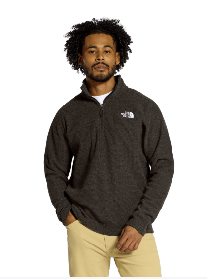 The North Face Mens Snow Layers Textured Cap Rock ¼ Zip