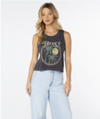 Roxy Womens Tank Top Palm Tree Resort Wildflower