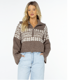 Roxy Womens Sweater Cedar Grove