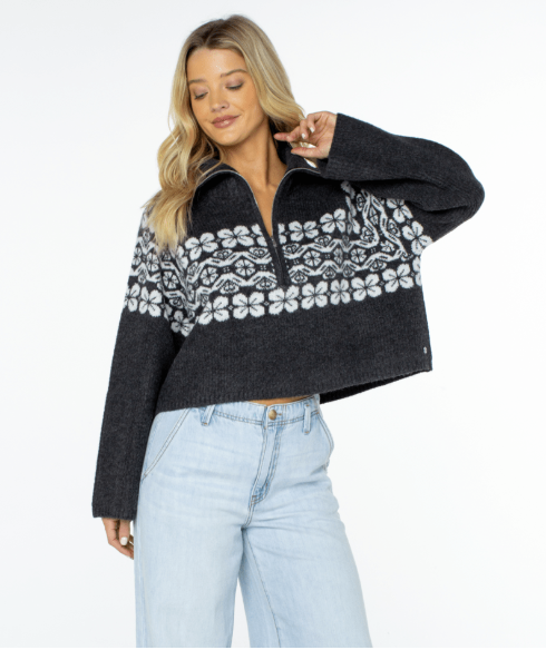Roxy Womens Sweater Cedar Grove