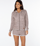 Roxy Womens Sweatshirt Perfect Wave Stripe