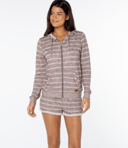 Roxy Womens Sweatshirt Perfect Wave Stripe