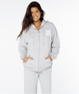 Roxy Womens Sweatshirt Tidal Front Zip