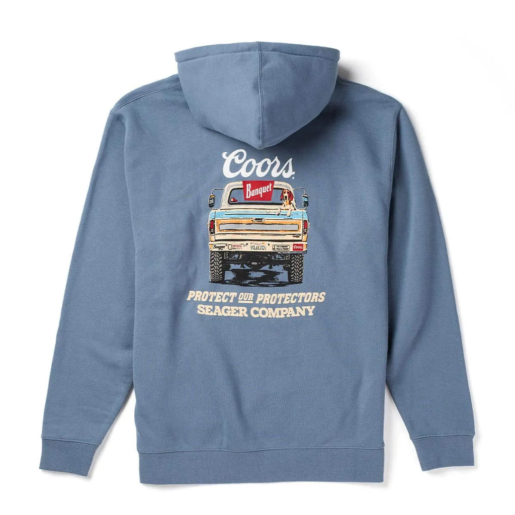 Seager Mens Sweatshirt Seager x Coors Banquet Bumper Hoodie