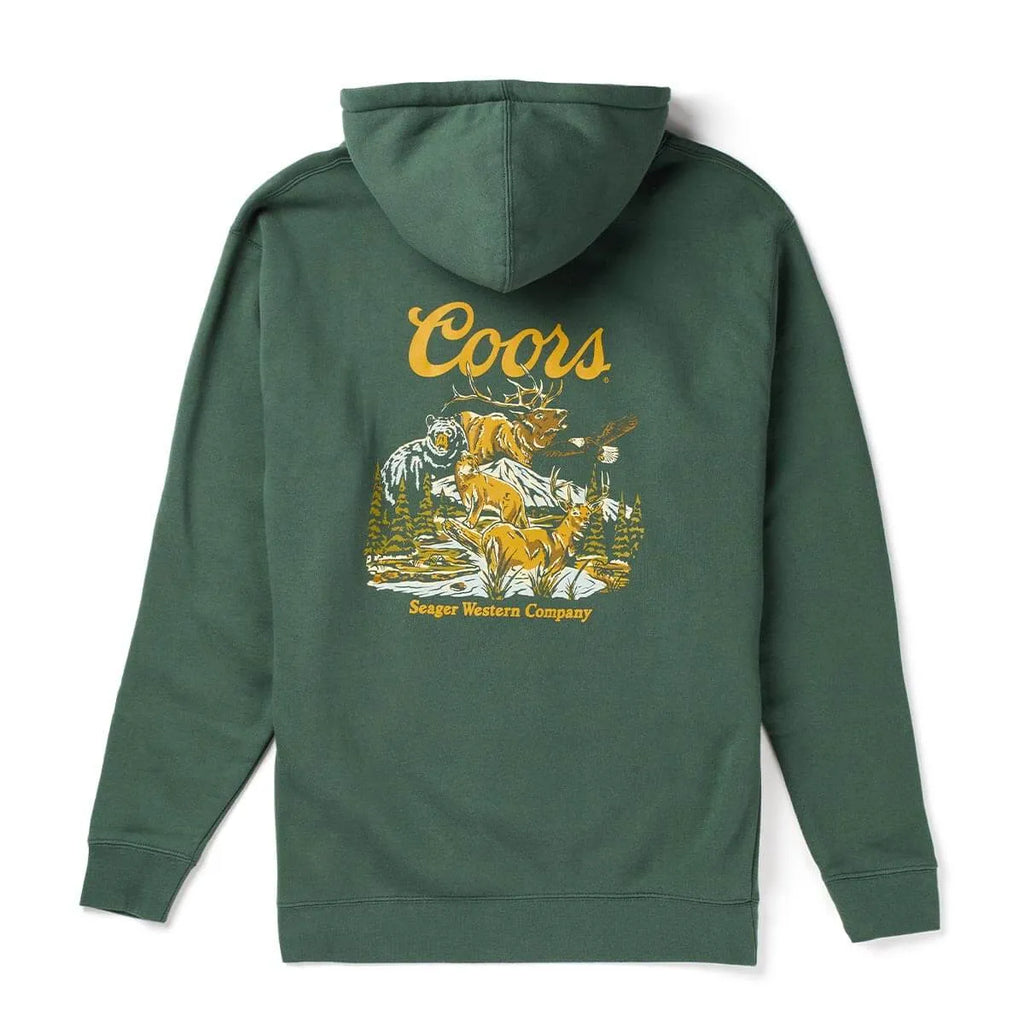 Seager Mens Sweatshirt Seager x Coors Banquet Preserve Hoodie