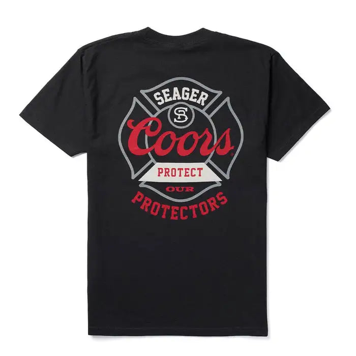 Seager Mens Shirt Seager x Coors Banquet Protectors Badge