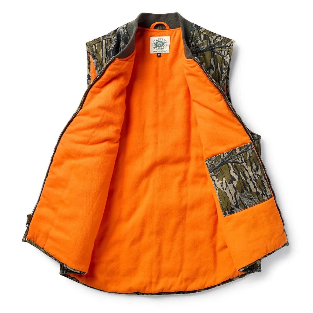 Seager Mens Vest Seager x Mossy Oak Roosevelt Vest Original Treestand