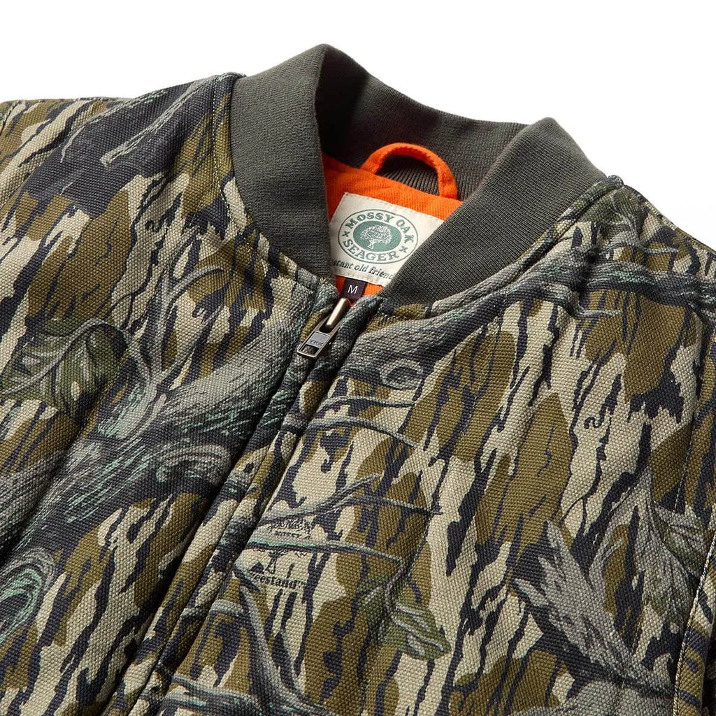 Seager Mens Vest Seager x Mossy Oak Roosevelt Vest Original Treestand