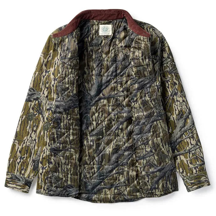 Seager Mens Jacket Seager x Mossy Oak Roosevelt Workshirt Original Treestand