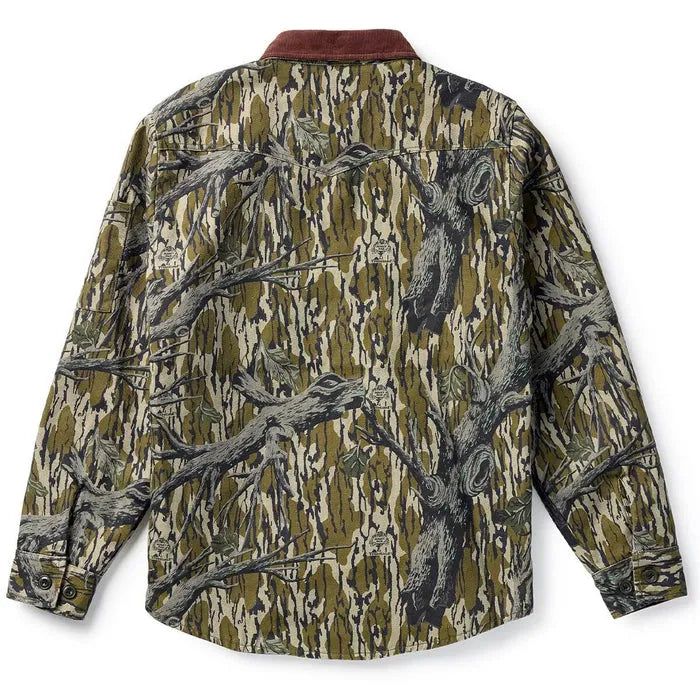 Seager Mens Jacket Seager x Mossy Oak Roosevelt Workshirt Original Treestand