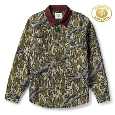 Seager Mens Jacket Seager x Mossy Oak Roosevelt Workshirt Original Treestand