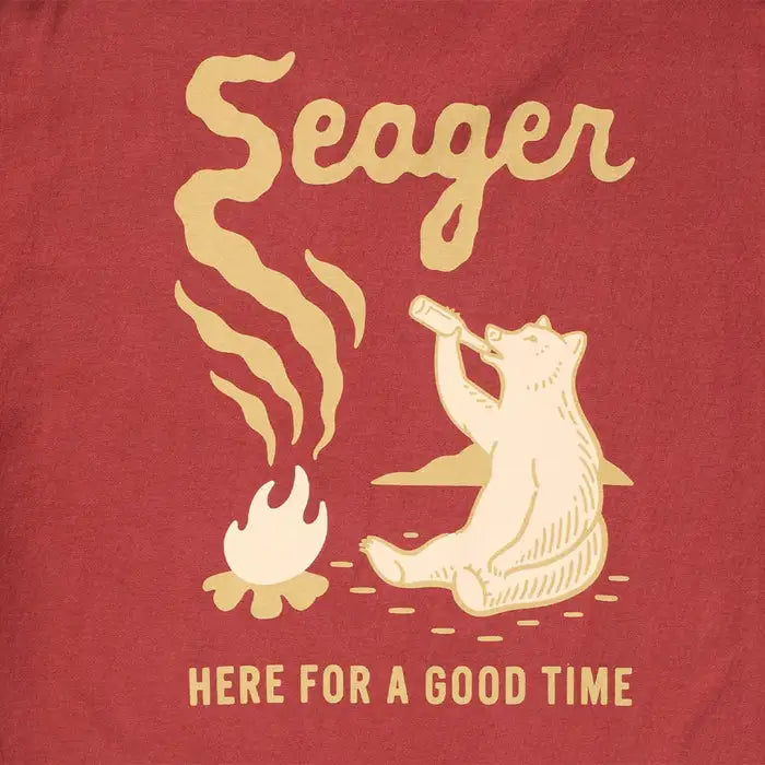 Seager Mens Shirt Smokey