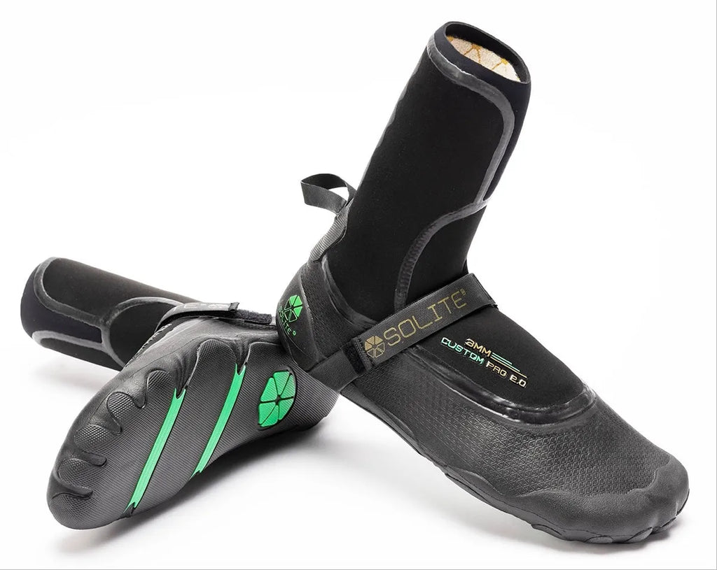 Solite Surf Booties 3mm Custom Pro 2.0 Flagship Custom-Fit
