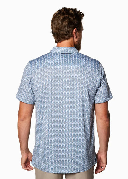 Toes On The Nose Mens Knit Ace Performance Polo