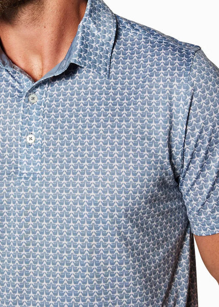 Toes On The Nose Mens Knit Ace Performance Polo