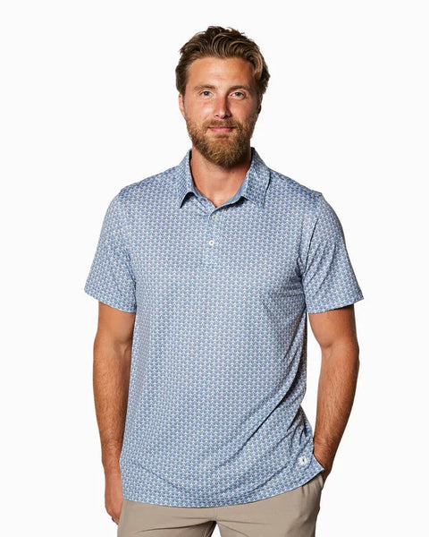 Toes On The Nose Mens Knit Ace Performance Polo