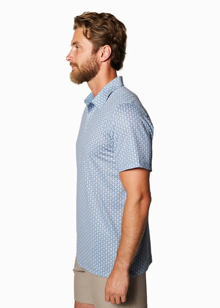 Toes On The Nose Mens Knit Ace Performance Polo