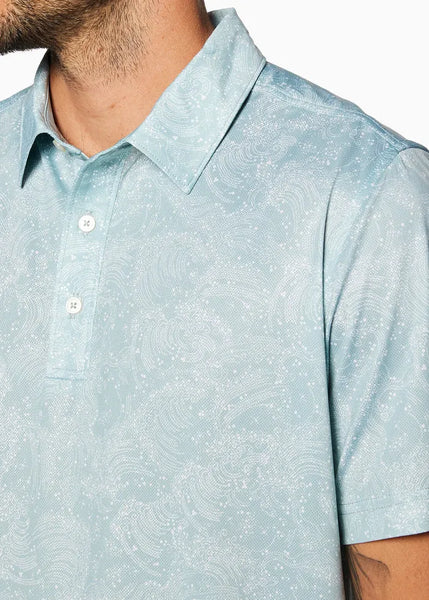 Toes On The Nose Mens Knit Ace Performance Polo