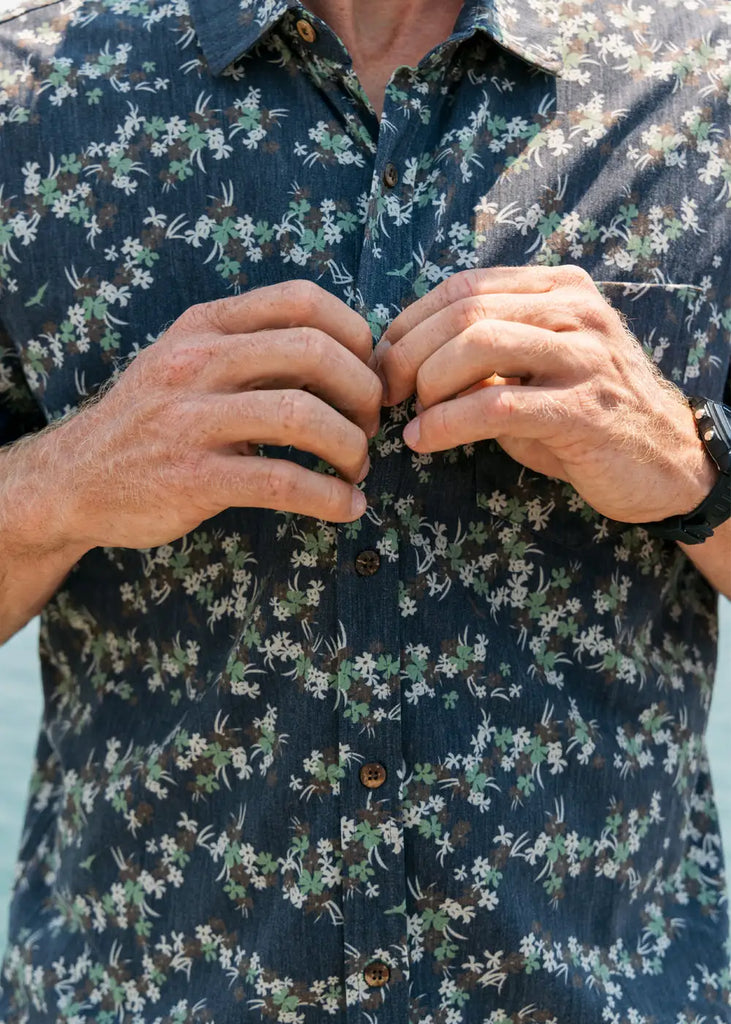 Vissla Mens Woven Tropicanica Hybrid Eco